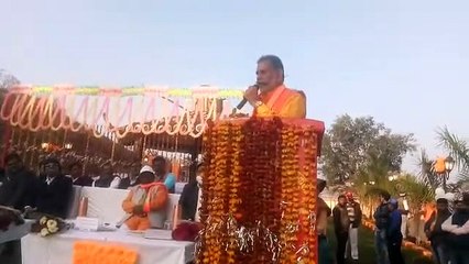 जनसंख्या नियंत्रण पर श्रम सेवायोजन राज्यमंत्री मनोहर लाल पंथ मन्नू कोरी का भाषण बना हंसी का पात्र