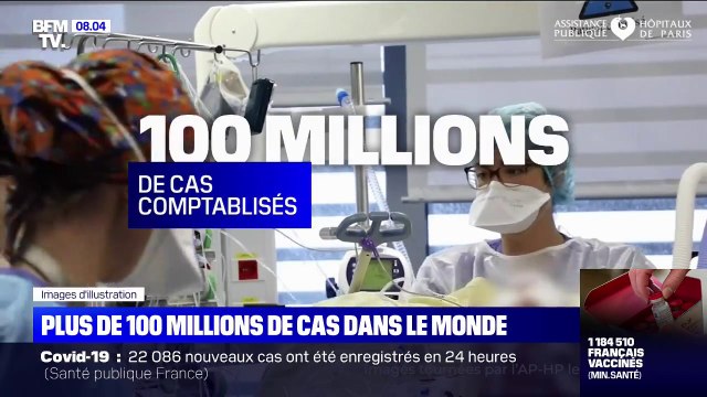 Covid-19: le cap des 100 millions de contaminations franchi dans le monde