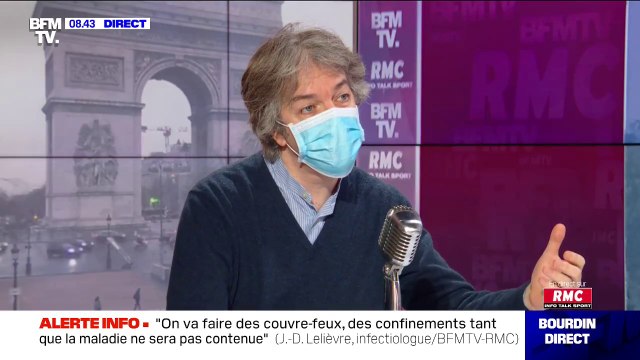 Pr Jean-Daniel Lelièvre: On savait que ces variants allaient survenir, mais on ne pensait pas qu'ils allaient survenir aussi vite que ça