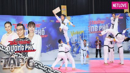 Đấu Trường Đường Phố - Tập 06:| Hotgirl Taekkwondo Châu Tuyết Vân thán phục màn tự vệ cực đỉnh