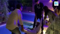 Sidharth Shukla throws Shehnaaz Gill in Pool as they celebrate her birthday