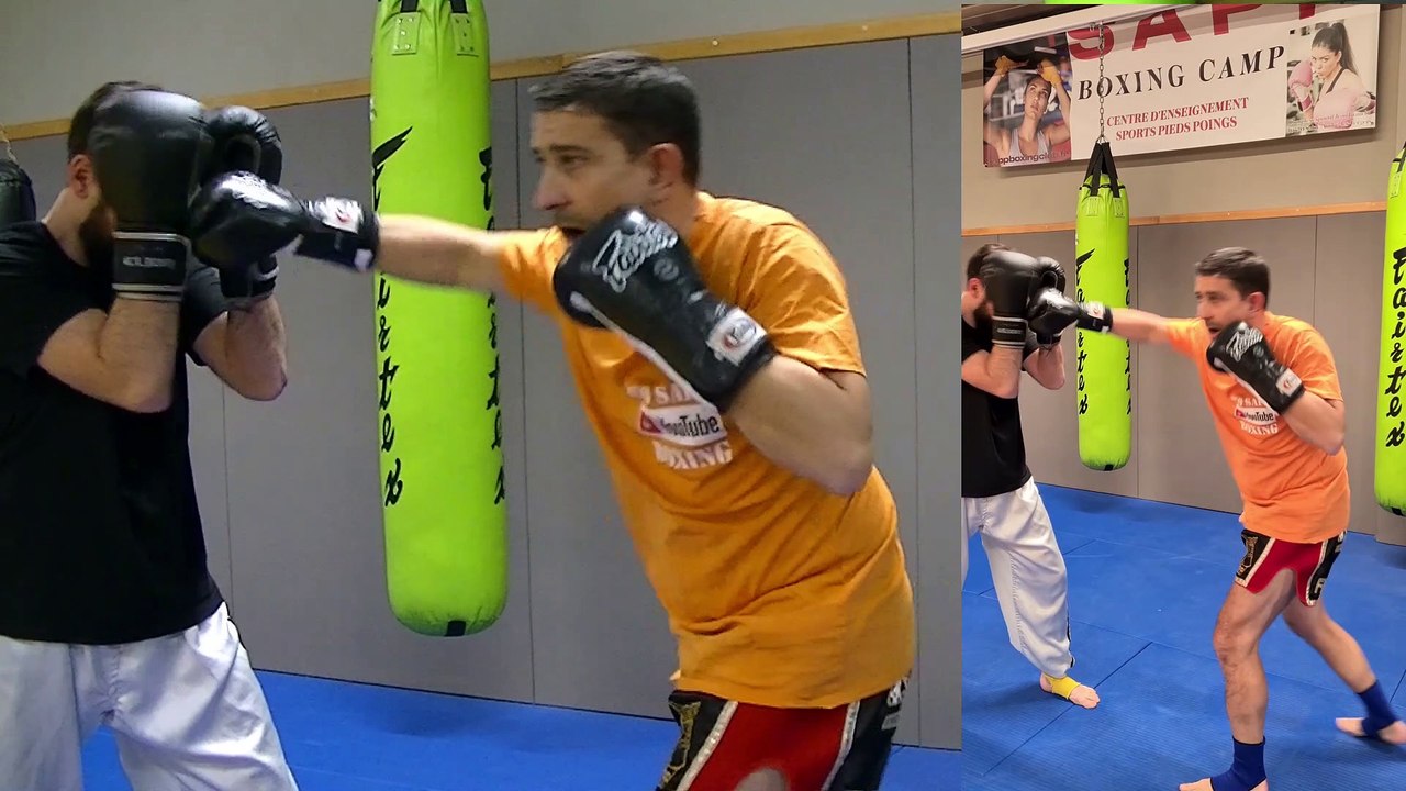 ENCHAINEMENT DE KICK BOXING K1