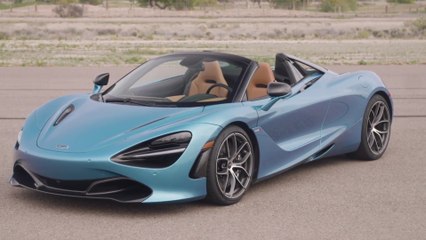 McLaren 720S Spider Design in Belize Blue