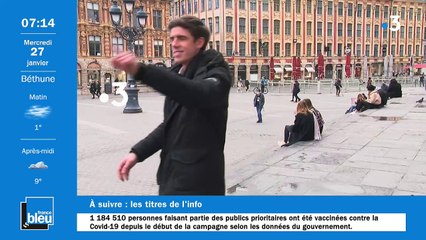 La matinale de France Bleu Nord du 27/01/2021