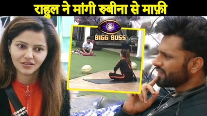 Bigg Boss 14 | Rahul Vaidya Apologize Rubina Dilaik For This Reason