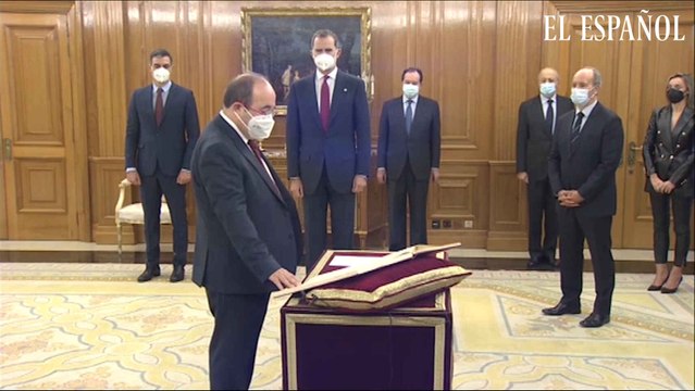 Iceta y Darias juran sus cargos como nuevos ministros de Politica Territorial y Sanidad