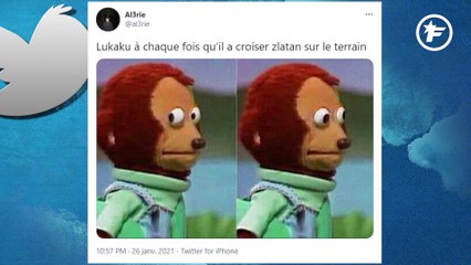 L'altercation Ibra-Lukaku met le feu à Twitter