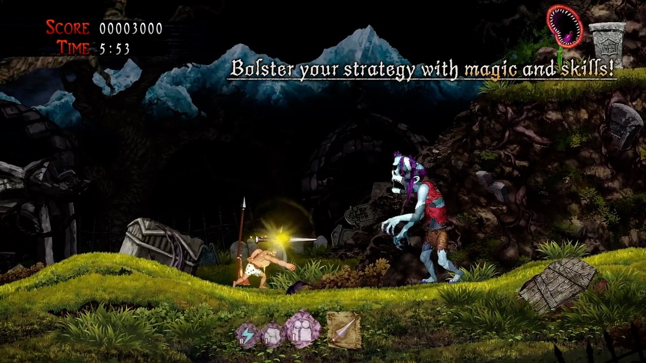 Ghosts and Goblins Resurrection - Weapons