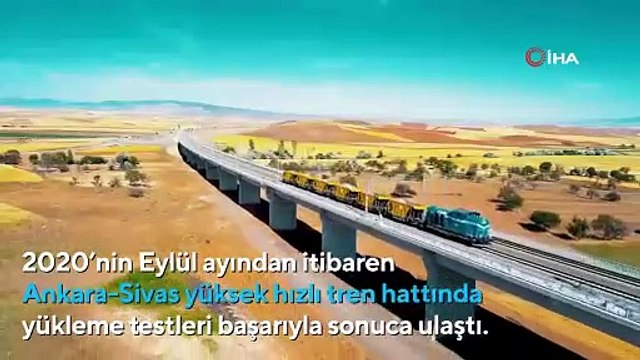 Bakan Karaismailoğlu: Ankara-Sivas YHT hattında performans testlerine başladık
