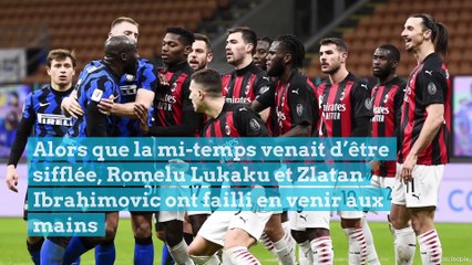 Grosses tensions entre Lukaku et Ibrahimovic  en Coupe d’Italie.