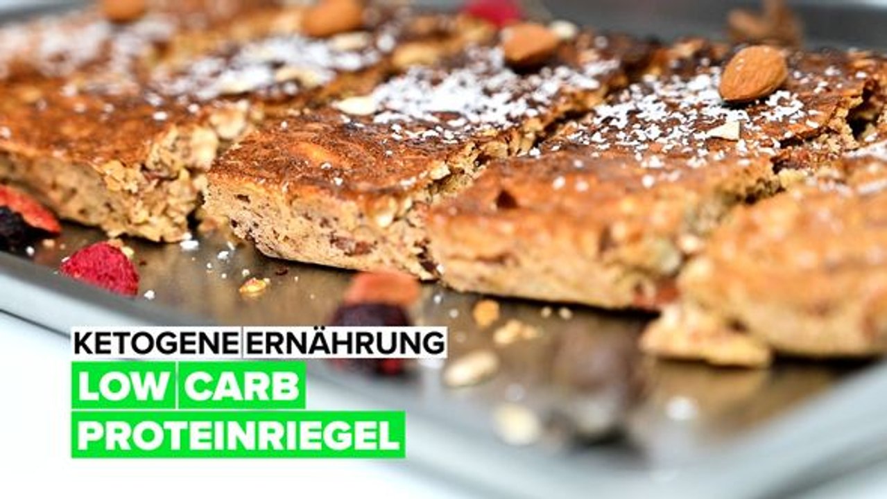 Ketogene ernährung: proteinriegel
