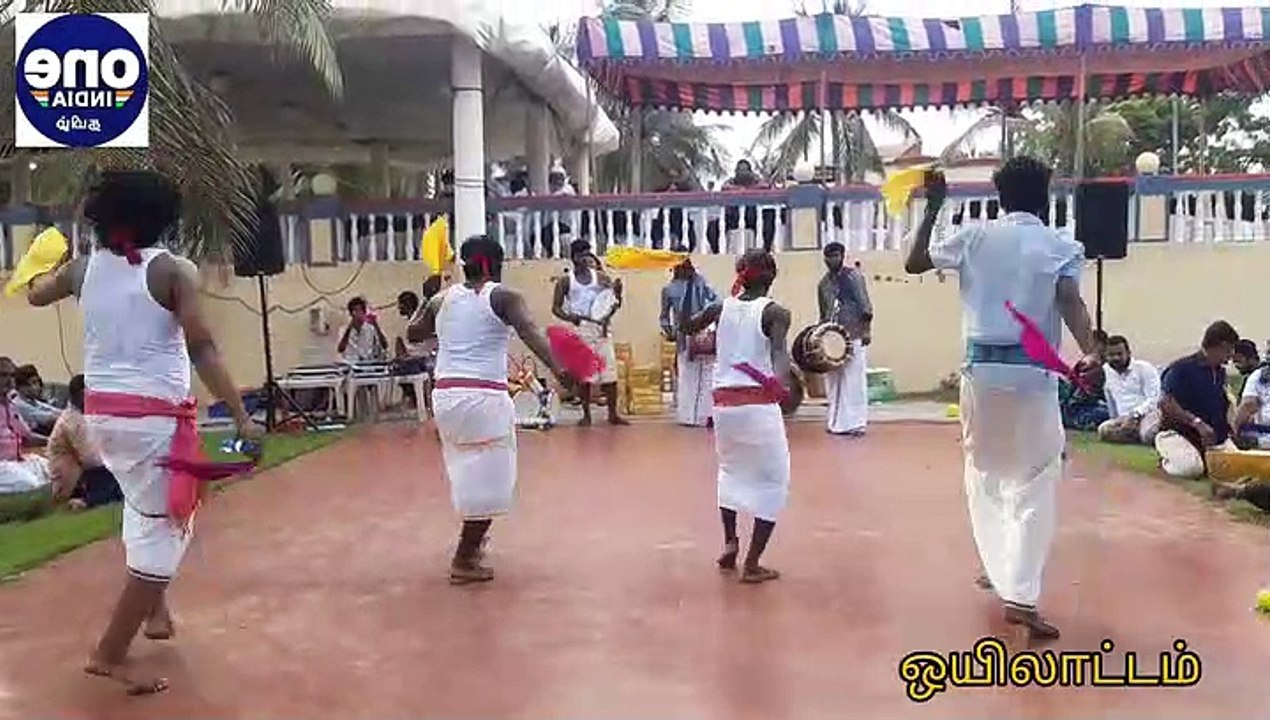 லயோலாவில் களைக்கட்டிய ஒயிலாட்டம்.. சாட்டைக்குச்...
