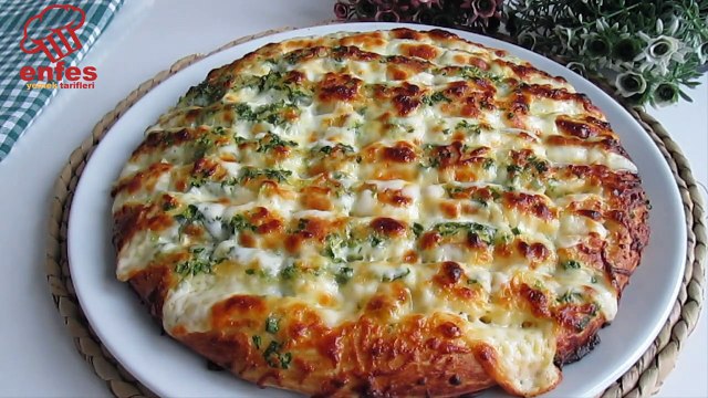 KAÇ Tarif DENEDİM Bu KADAR lezzetli OLANI GÖRMEDİM _Garlic Mozzarella Bread - Delicious!-Çörek