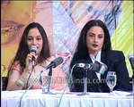 Madhuri Dixit, Rekha and Manisha Koirala at Lajja movie press conference