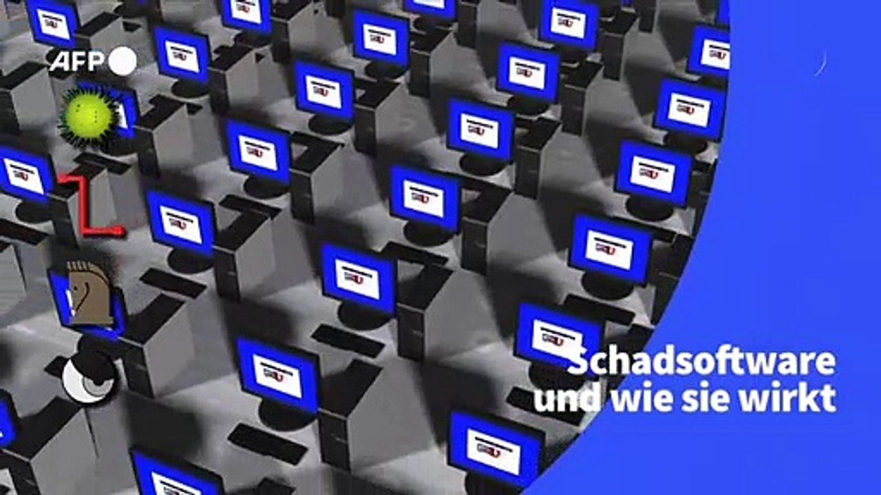 Videografik: Schadsoftware und wie sie wirkt
