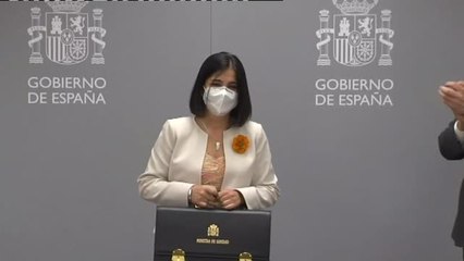 下载视频: Darias, ministra de Sanidad: 