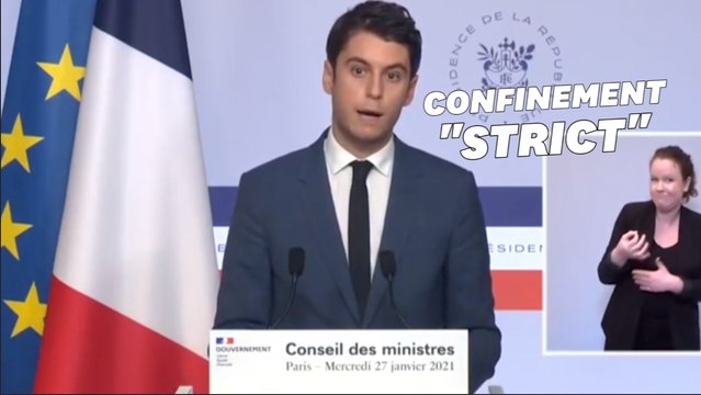 Le couvre-feu à 18h ne freine pas suffisamment le virus, prévient Gabriel Attal