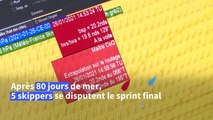 Vendée Globe: 5 skippers dans un sprint final inédit