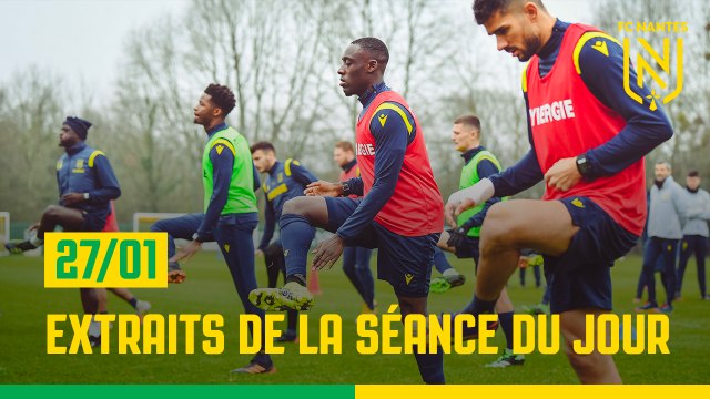 Entraînement : extraits de la séance du jour