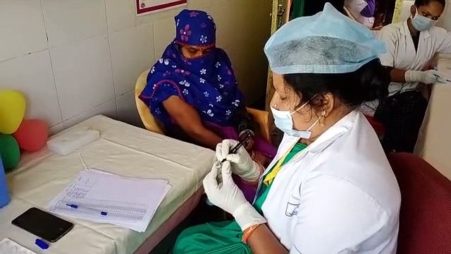 कोरोना टीकाकरण ने पकड़ी रफ्तार, एक दिन में 4548 को लगे टीके