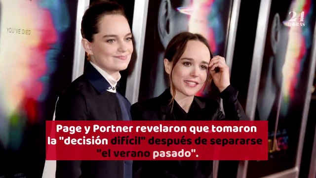 Elliot Page y Emma Portner anuncian su divorcio