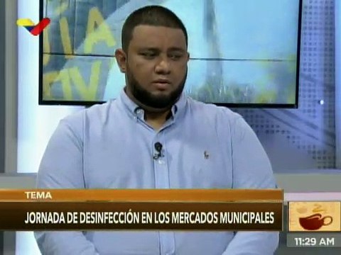Pdte. de Inmerca: Están activas 40 cabinas de desinfección en los 15 mercados municipales de Caracas