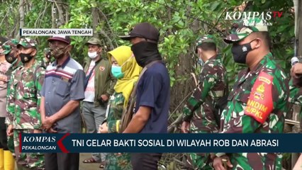 Download Video: TNI Gelar Bakti Sosial di Wilayah Rob dan Abrasi