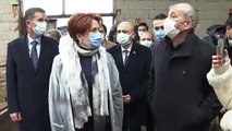 İYİ Parti Genel Başkanı Meral Akşener, Sakarya'nın Serdivan İlçesi'nde besiciler ve çiftçileri ziyaret etti