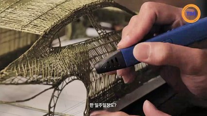 Une  Porsche réalisée avec un stylo 3D