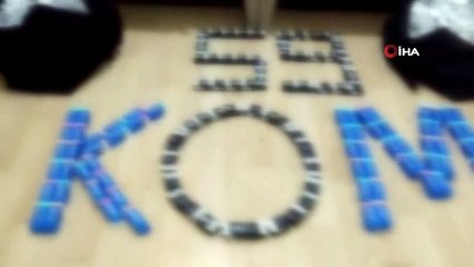 Piyasa değeri tam 5 milyon olan binlerce malzeme ele geçirildi