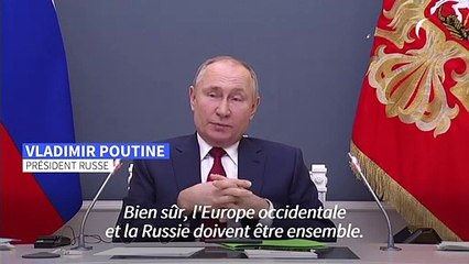 Davos : Poutine se dit "prêt" à de meilleures relations avec les Européens