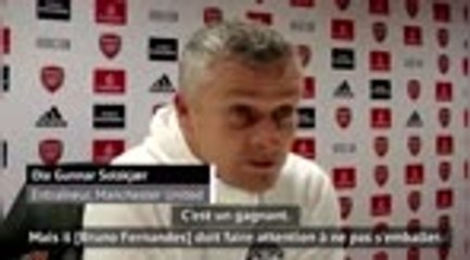 21e j. - Solskjær : "Fernandes est un gagnant"