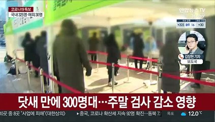 확진 355명…현행 거리두기 설연휴까지 연장