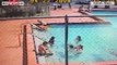 CCTV Captures Horrific Moment Children Suffer Electric Shock In Swimming Pool!!!