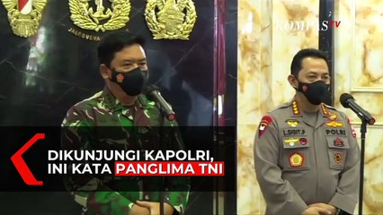 Télécharger la video: Dikunjungi Kapolri Listyo Sigit, Panglima TNI: Sinergitas TNI-Polri Modal untuk Menjaga NKRI