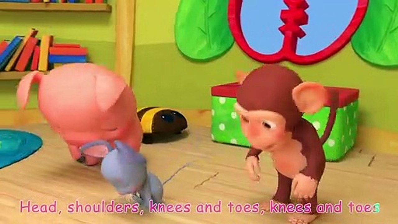 Head Shoulders Knees & Toes - CoComelon Nursery Rhymes & Kids Songs