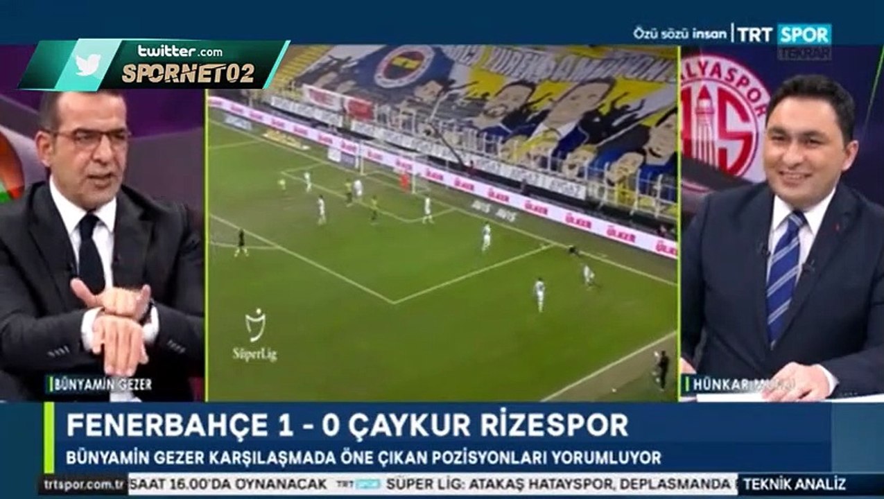 Ç.Rize maçında Fenerbahçe alyhine yapılan hakem hataları