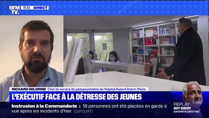 "Les populations pédiatriques sont en grande souffrance durant cette crise", alerte Richard Delorme