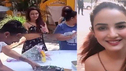 Bigg Boss 14; Jasmin ने Haarsh Limbachiyaa के बर्थडे का ऐसे किया Celebration | FilmiBeat