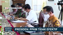 Presiden Jokowi Sebut PPKM Tak Efektif: Kita Tidak Tegas dan Tidak Konsisten