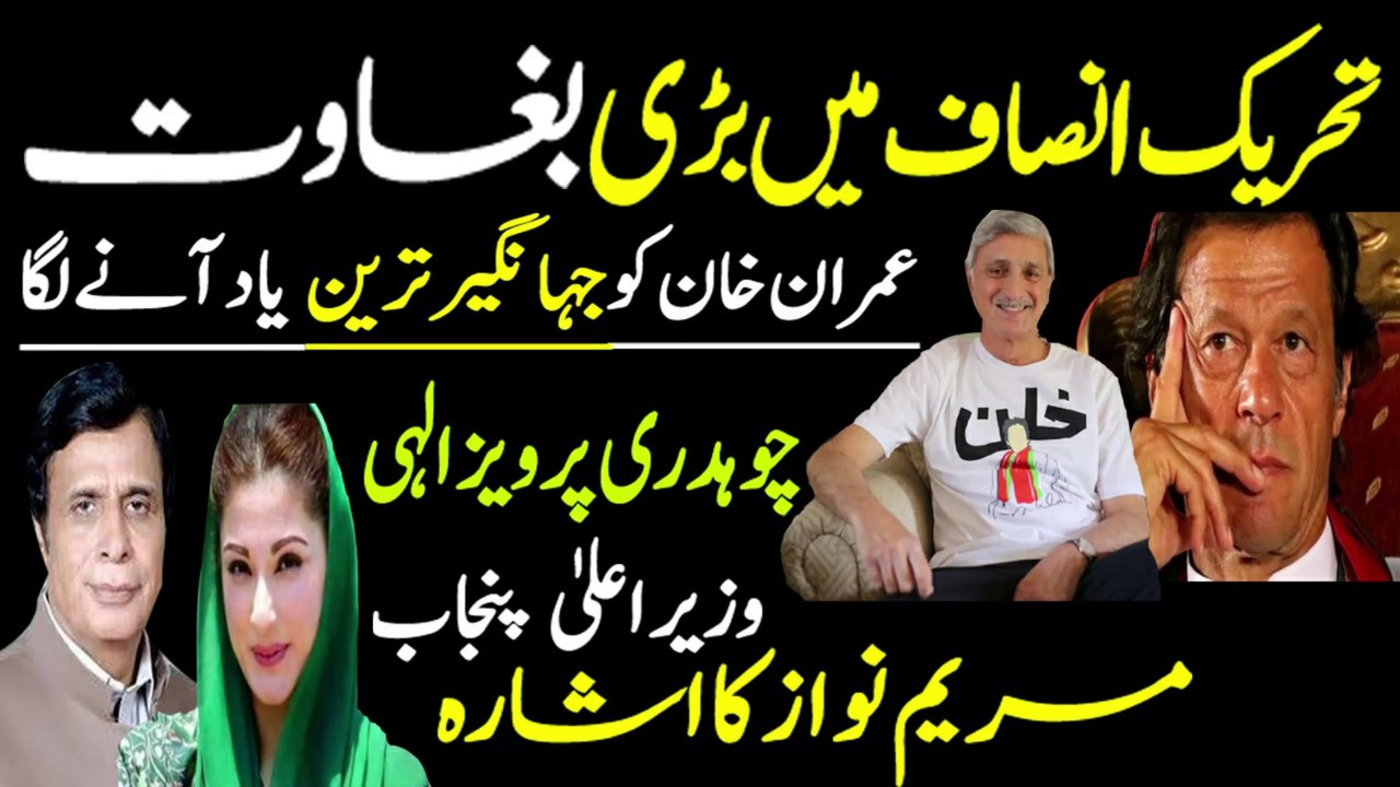 Mutiny against Imran Khan in PTI | Pervaiz Elahi new Conspiracy | Jahangir Tareen, Maryam Nawaz