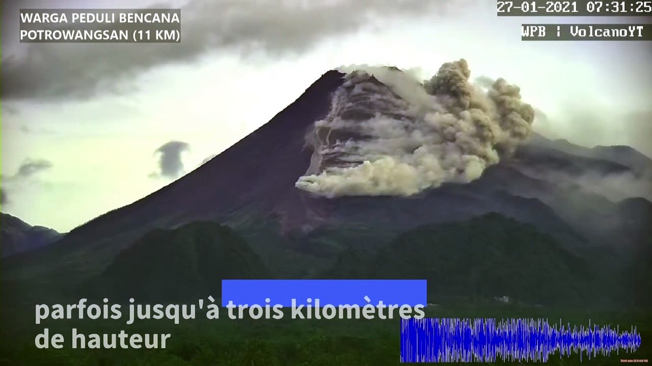 Indonésie: le volcan Merapi entre en éruption