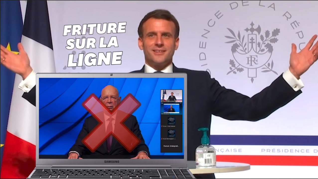 À Davos, Macron a expérimenté ce moment de solitude si propre aux visios