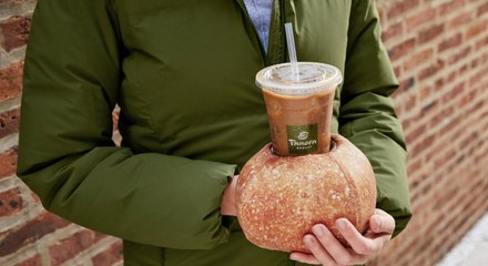 Panera Made a Bread Bowl Glove So You Can Drink Iced Coffee All Year Long