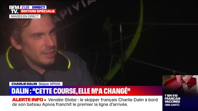 Charlie Dalin à propos du Vendée Globe: Cette course m'a changé
