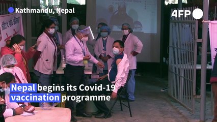 Nepal begins vaccination drive