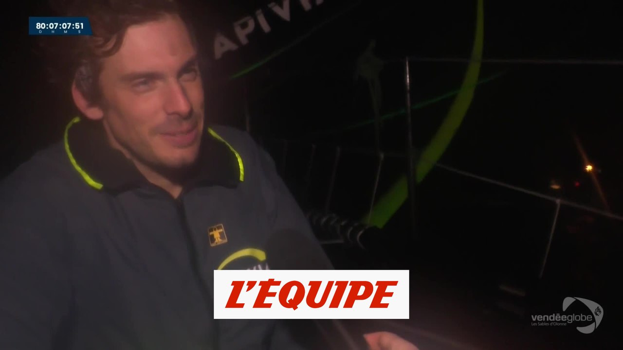 Dalin : «Les honneurs de la ligne sont pour moi» - Voile - Vendée Globe