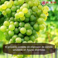 Imprimen en 3D comida para niños que requerimientos nutrimentales especiales