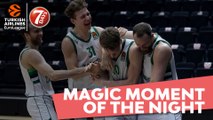 7DAYS Magic Moment of the Night: Marius Grigonis, Zalgiris Kaunas