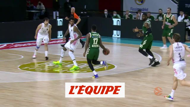 Les temps forts de Real Madrid - Panathinaïkos - Basket - Euroligue (H)